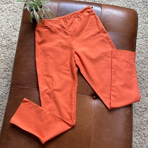 Fendi high waist straight ankle/crop pants SZ 40 (US S 4) - Picture 1 of 7
